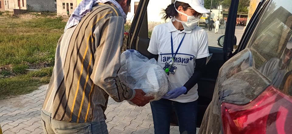 6th Distribution Drive at Lalru and Dappar on 10th April 2020 Drive Photo